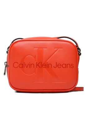 Calvin Klein Jeans Calvin Klein Jeans Kabelka Sculpted Camera Bagi8 Mono K60K610275 Oranžová