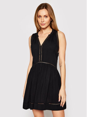 Seafolly Seafolly Літня сукня Ladder Detail 52931-DR Чорний Relaxed Fit