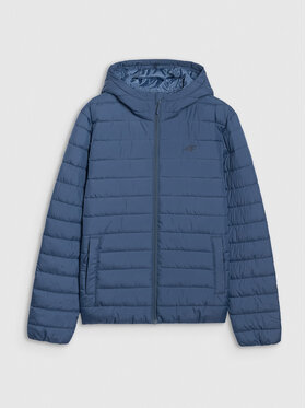 4F 4F Kurtka puchowa 4FWAW25TDJAM598-32S Niebieski Regular Fit