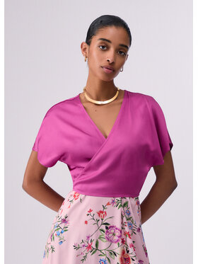 Liu Jo Liu Jo Top CA6306T522AP9632 Różowy Regular Fit
