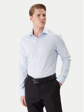 Calvin Klein Calvin Klein Koszula LV019EU119 Błękitny Slim Fit