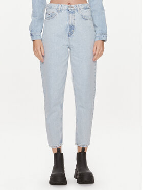 Tommy Jeans Tommy Jeans Traperice DW0DW17198 Plava Mom Fit
