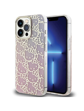 Hello Kitty Hello Kitty Etui na telefon iPhone 15 Pro Różowy