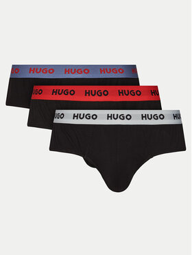 HUGO HUGO Set 3 perechi de slipuri 50532570 Negru