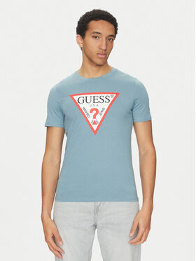 Guess Guess T-Shirt M2YI71 I3Z14 Niebieski Regular Fit