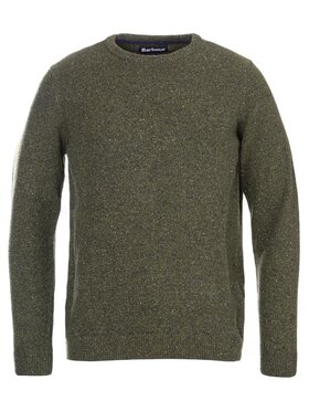 Barbour Barbour Sweter q-dav-56609 Zielony Regular Fit