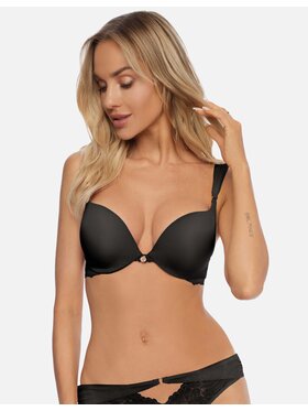 Esotiq Esotiq Biustonosz push-up 41446-99X Czarny