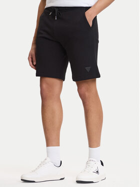 Guess Guess Športové kraťasy M6GD12 K3020 Čierna Slim Fit