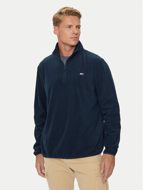 Tommy Jeans Tommy Jeans Флісовий реглан Flag DM0DM20508 Cиній Regular Fit