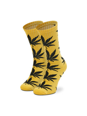 HUF HUF Visoke unisex čarape Essentials Plantlife Sock SK00298 r. OS Žuta