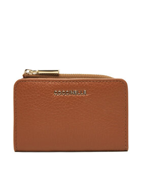 Coccinelle Coccinelle Мале жіноче портмоне MW5 Metallic Soft E2 MW5 17 01 01 Коричневий