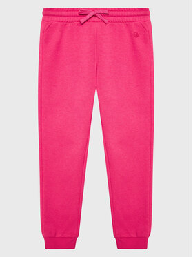 United Colors Of Benetton United Colors Of Benetton Spodnie dresowe 35TMCF022 Różowy Regular Fit