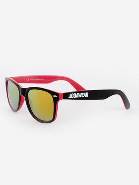 Jigga Wear Jigga Wear Okulary przeciwsłoneczne Na lato wakacje urlop basen magenta 96239 Czarny