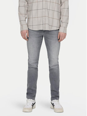 Only & Sons Only & Sons Jeansy Loom 22028265 Šedá Slim Fit