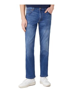 Wrangler Wrangler Jeansy Greensboro Niebieski Regular Fit