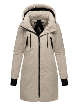Navahoo Navahoo Kurtka zimowa Winterzart Szary Regular Fit