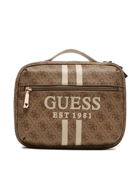 Guess Guess Kosmetický kufřík Mildred (B) Travel TWB896 22600 Hnědá