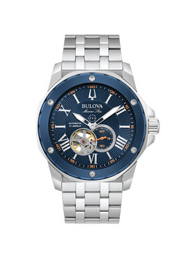Bulova Bulova Zegarek 98A302 Srebrny