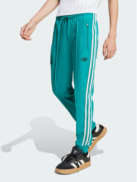 adidas adidas Spodnie dresowe Liverpool FC Terrace Icons Zielony Slim Fit