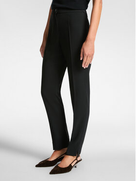 Elena Mirò Elena Mirò Spodnie materiałowe P162P000358N050 Czarny Regular Fit