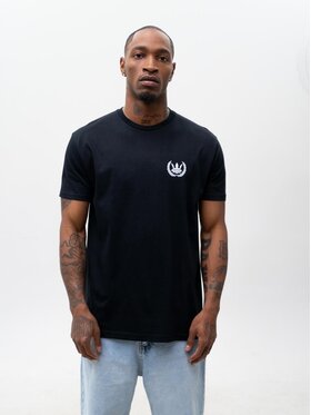 Jigga Wear Jigga Wear T-Shirt Laur korona modna 130027 Czarny Regular Fit