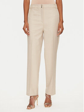 Morgan Morgan Stoffhose 251-PLUX.F Beige Straight Fit
