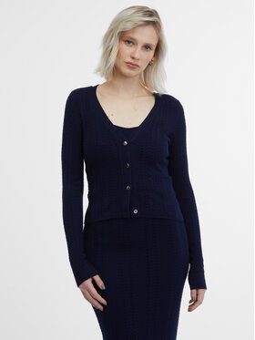 Orsay Orsay Kardigan 1000318575000__L Granatowy A-Line Fit