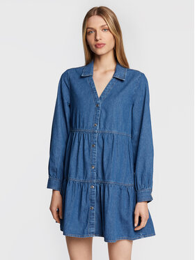 LTB LTB Sukienka jeansowa Giona 61027 15292 Niebieski Comfort Fit