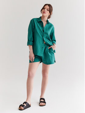 Americanos Americanos Cămașă Unisex Mendoza Verde Regular Fit