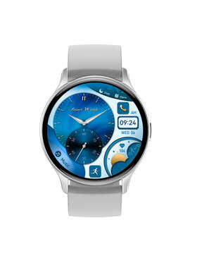 Rubicon Rubicon Smartwatch SMARUB242 Srebrny