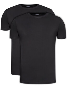 Dsquared2 Underwear Dsquared2 Underwear Set di 2 T-shirt DCX200030 Nero Regular Fit