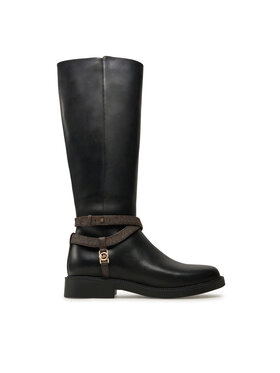 MICHAEL Michael Kors MICHAEL Michael Kors Ratsasaapad Abigail Leather Riding Boot 40F4ABMB7L Must