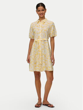 Vero Moda Vero Moda Φόρεμα καθημερινό Dicthe 10303728 Ανοιχτό κίτρινο Regular Fit