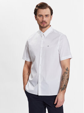 Calvin Klein Calvin Klein Koszula K10K109440 Biały Regular Fit