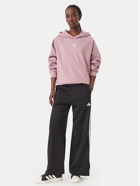 adidas adidas Bluza Adidas Kit Small Logo KV9791 Różowy Loose Fit