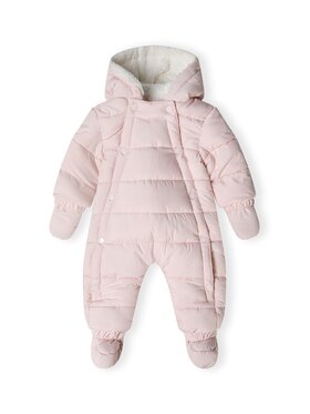 minoti minoti Kombinezon zimowy 31BABYSNOW8 Różowy Regular Fit