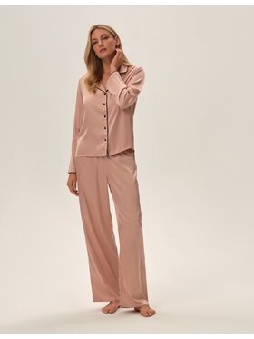 Esotiq Esotiq Piżama 42303 Różowy Regular Fit