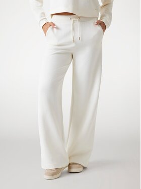 Guess Guess Παντελόνι φόρμας V5YB19 KBSL2 Εκρού Regular Fit