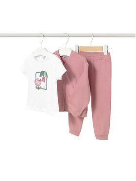 Mayoral Mayoral Σετ φόρμας 1840 Ροζ Regular Fit