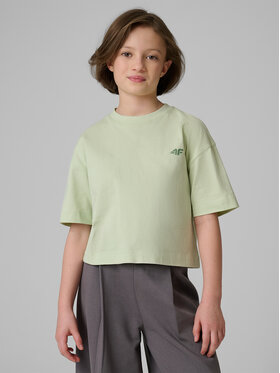 4F 4F T-Shirt JELLIFICATION Turkusowy Loose Fit