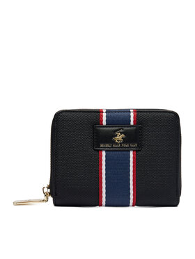 Beverly Hills Polo Club Beverly Hills Polo Club Портфейл CEO-BHPC-W1-005-AW25 Черен