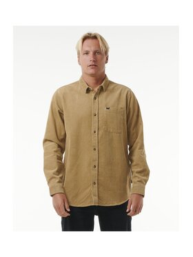 Rip Curl Rip Curl Koszula Classic Surf Cord L/S Shirt Khaki Standard Fit