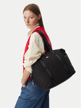 Tommy Jeans Tommy Jeans Táska Tjw Ess Daily Tote AW0AW19039 Fekete