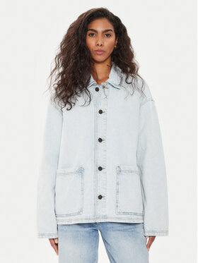 American Vintage American Vintage Jeansjacke Joybird JOY16IE24 Blau Relaxed Fit