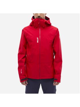 Millet Millet Kurtka przeciwdeszczowa Kamet Light Gtx Jkt M Czerwony Active Fit