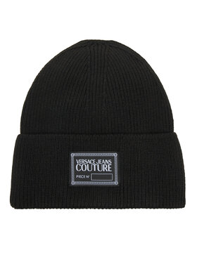 Versace Jeans Couture Шапкa Big Beanie 79YAZK50 Чорний