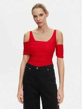 PINKO PINKO Body Bella 104832 A2H1 Czerwony Regular Fit