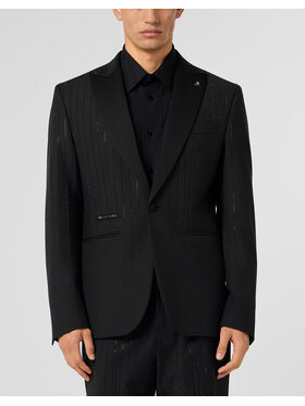 PHILIPP PLEIN PHILIPP PLEIN Giacca da abito 30730 Nero Fitted Fit