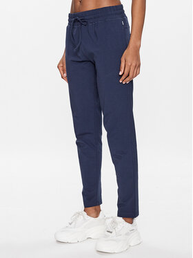 Seidensticker Seidensticker Долнище на пижама Classic Long Pants Тъмносин Straight Fit