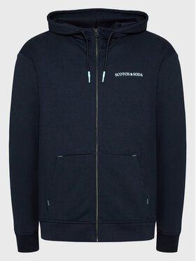 Scotch & Soda Scotch & Soda Суитшърт Unisex 169325 Тъмносин Relaxed Fit
